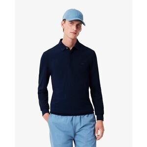 NEW Lacoste Men's Regular Fit Paris Stretch Piqué Polo Sz S